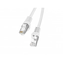 Кабел Lanberg patch cord CAT.6 FTP 1.5m, white