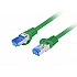 Пач кабел Lanberg CAT.6A FTP LSZH CCA 20m Fluke Passed, green