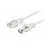 Пач кабел Lanberg patch cord CAT.6 FTP 0.25m бял (10‑pack)