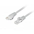 Пач кабел Lanberg patchcord CAT.6 UTP LSZH CCA 0.5m Fluke Passed, Grey