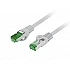 Пач кабел Lanberg patch cord CAT.7 S/FTP LSZH CU 1m сив