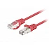 Lanberg Patch Cord CAT.6 FTP 0.25m Red (10‑Pack)