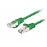 Пач кабел Lanberg patch cord CAT.6 FTP 0.25m зелен (10‑pack)