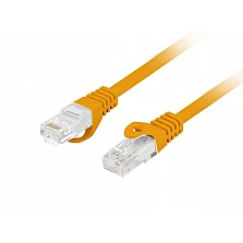 Пач кабел Lanberg patch cord CAT.6A U/UTP LSZH CU 0.25m оранжев