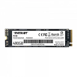 Вътрешно SSD Patriot P310 480GB M.2 2280 PCIE