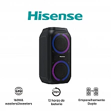 Колонки Hisense Party Speaker 2.0Ch 160W Bluetooth 12h play черни