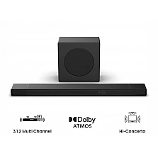 Колонки Hisense AX3120Q 3.1.2Ch 440W Dolby Atmos Bluetooth черни
