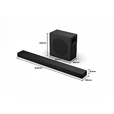 Колонки Hisense AX3120Q 3.1.2Ch 440W Dolby Atmos Bluetooth черни