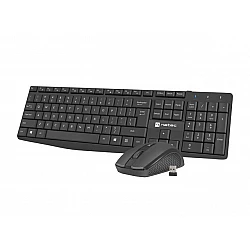 Клавиатура Natec Set 2в1 Keyboard Black Squid + безжична мишка