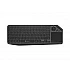 Natec Turbot 2 US Wireless Keyboard BT 2.4GHz with Touchpad Smart TV Black‑Gray