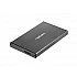 Външен HDD/SSD Enclosure Rhino Go SATA 2.5" USB 3.0 Black