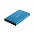 Кутия за твърд диск Natec External HDD/SSD Enclosure Rhino Go SATA 2.5" USB 3.0 Blue
