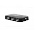 USB hub Natec HUB Locust USB 2.0 4-Port Black