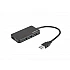 USB hub Natec HUB Moth USB 3.0 4-Port Black
