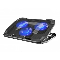 Cooling system Natec Oriole 15.6-17.3" 3 Fans, Led Light, 2 USB