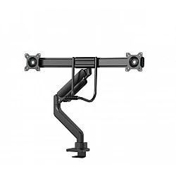 Stand Neomounts by NewStar Screen 2 screens (topfix clamp & grommet) for 2 Monitor Screens, Black