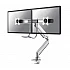 Neomounts monitor arm 10-32" gas spring Topfix 180° stop