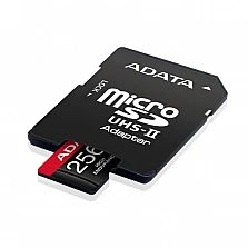 Карта памет Adata 256GB MicroSDXC UHS-I U3 V30S HIGH (1 adapter)