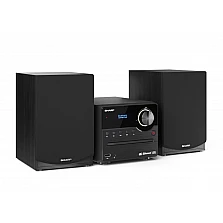 Колонки Sharp XL-B517D BK Hi-Fi Micro System 45W DAB/FM Bluetooth CD USB дървени черни