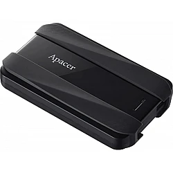 Външен HDD Apacer AC533, 4TB 2.5" SATA HDD USB 3.2 Rubber Jet black