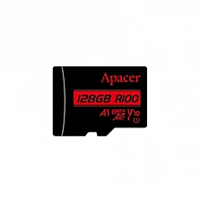Карта памет Apacer 128GB microSDHC SDXC UHS-I U1 V10 A1 с адаптер
