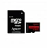 Карта памет Apacer 256GB microSDHC SDXC UHS-I U1 V10 A1 с адаптер
