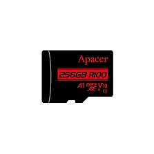 Карта памет Apacer 256GB microSDHC SDXC UHS-I U1 V10 A1 с адаптер