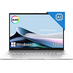 Лаптоп Asus Zenbook UX3405CA‑ST787X Ultra 9 285H 14" OLED 2.8K 32GB 1TB SSD Win 11 Pro Foggy Silver