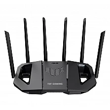 Asus TUF Gaming BE6500 Dual‑Band Wi‑Fi 7 gaming router, 4x 2.5GbE, MLO, Mobile Game Mode, Open NAT, AiMesh