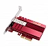 Asus PCIe адаптер XG-C100F 10GBase‑T PCIe SFP+ порт за оптичен трансфер и DAC QoS