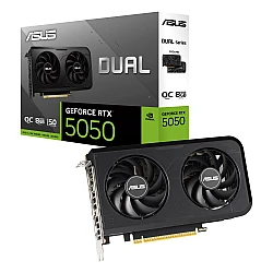 Asus Dual GeForce RTX 5050 8GB GDDR6 OC Graphics Card