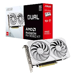 Видео карта Asus Dual RX 9060XT 16GB GDDR6 White