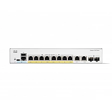 Switch Cisco Catalyst 1200 8-port GE, PoE, Ext PS, 2x1G Combo