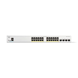 Суич Cisco Catalyst 1200 24-port GE, PoE, 4x1G SFP