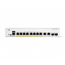 Switch Cisco Catalyst 1300 8-port GE PoE Ext PS 2x1G Combo