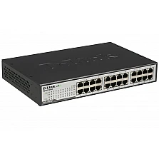 Суич D-Link 24-Port 10/100/1000Mbps Copper