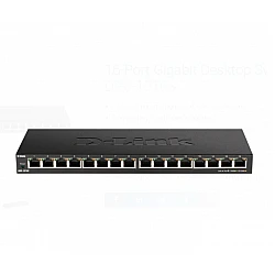 Switch d-link 16-port 10/100/1000mbps unmanaged gigabit etherne