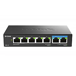 D-Link 7‑port Multi‑Gigabit unmanaged switch