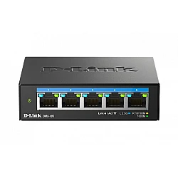 D-Link 5‑port Multi‑Gigabit unmanaged switch