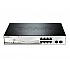 Суич D-Link 10-port 10/100/1000 Gigabit PoE Smart