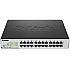 Суич D-Link 24-Port PoE Gigabit Smart Managed
