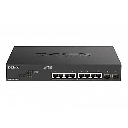 D-Link 10‑port Gigabit Smart Managed PoE+ switch