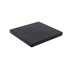 Външно оптично устройство Hitachi‑LG GP60NB60, Ultra Slim External DVD‑RW, Super Multi, Silent Play, M‑DISC, черноimage.jpg