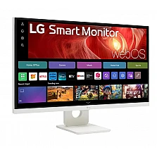 Монитор LG 27U731SA-W 27" IPS Smart webOS, UHD 3840x2160, HDR10, бял