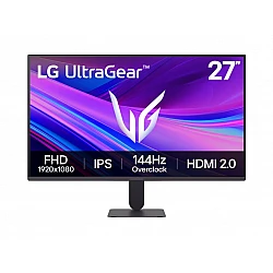 LG 27G411A-B UltraGear Monitor 23.8" IPS 1ms 144Hz HDR10 FreeSync HDMI DP VRR Black
