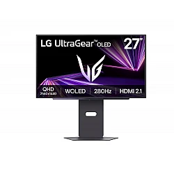 LG 27GX700A-B UltraGear Monitor 26.5" OLED 0.03ms 280Hz QHD HDR10 G-SYNC FreeSync HDMI DP Adjustable Black