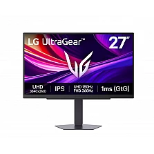 Монитор LG 27G810A-B UltraGear 27" 4K IPS 180Hz/360Hz HDR10 FreeSync G-SYNC HDMI DP черен