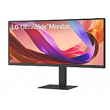 Монитор LG 34U650A-B 34" UltraWide 21:9 IPS Curved WQHD 100Hz HDR10 HDMI DP USB-C черен