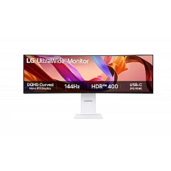 Монитор LG 49U950A-W 49" Curved UltraWide Dual QHD 5K 5120x1440 Nano IPS 144Hz 1ms HDMI DP USB-C говорители регулируем