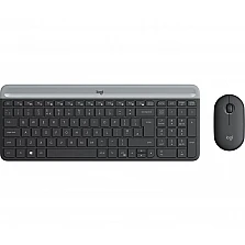 Безжична Клавиатура и мишка Logitech Slim MK470 - GRAPHITE